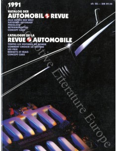 1991 AUTOMOBIL REVUE JAARBOEK DUITS FRANS
