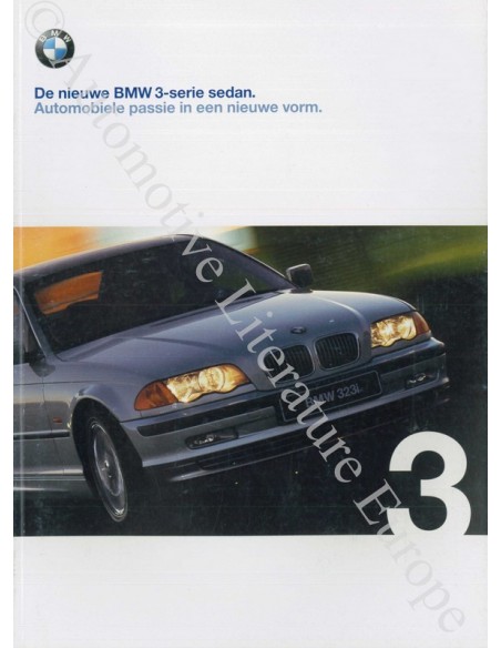 1998 BMW 3ER LIMOUSINE PROSPEKT NIEDERLÄNDISCH