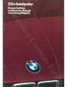 1985 BMW 3ER BETRIEBSANLEITUNG DEUTSCH
