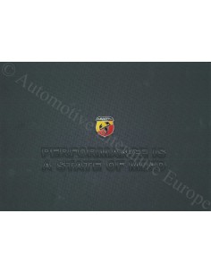 2016 ABARTH 595 & 695 BROCHURE NEDERLANDS