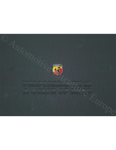 2016 ABARTH 595 & 695 PROSPEKT NIEDERLÄNDISCH