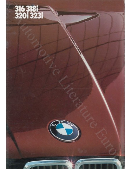 1984 BMW 3 SERIE BROCHURE GERMAN