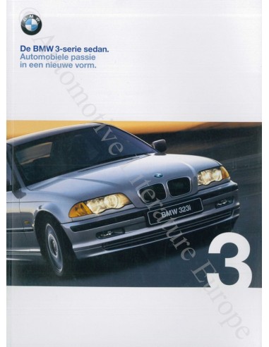 1999 BMW 3ER LIMOUSINE PROSPEKT NIEDERLÄNDISCH
