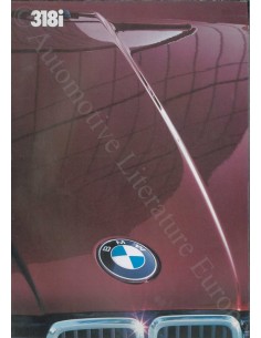 1983 BMW 3 SERIE BROCHURE JAPANESE