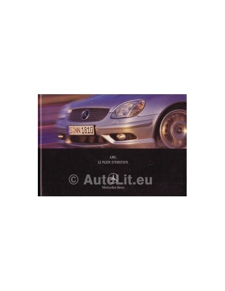 Mercedes Benz AMG Hardcover Brochure 2001 Frans