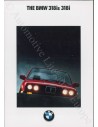 1990 BMW 3 SERIE BROCHURE ENGLISH USA