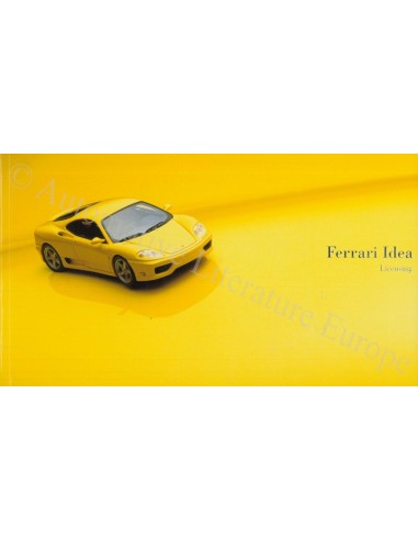 1999 FERRARI IDEA LICENSING PROSPEKT 1564/99