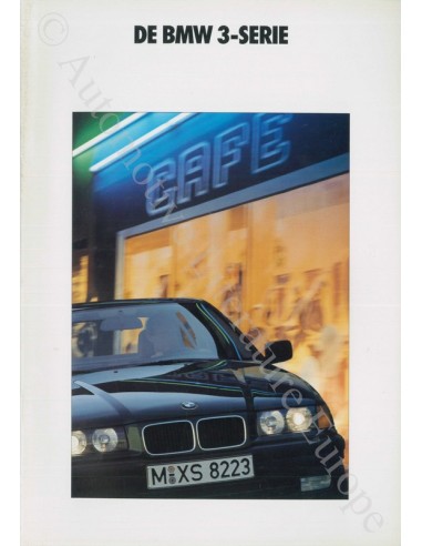 1992 BMW 3 SERIE BROCHURE NEDERLANDS