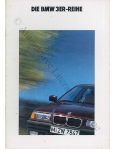 1990 BMW 3ER PROSPEKT DEUTSCH