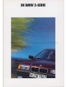 1991 BMW 3ER PROSPEKT NIEDERLÄNDISCH 