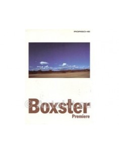 1995 PORSCHE BOXSTER BROCHURE DUITS