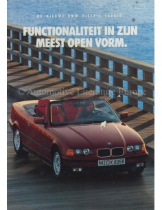 1993 BMW 3 SERIE 325i CABRIO BROCHURE NEDERLANDS