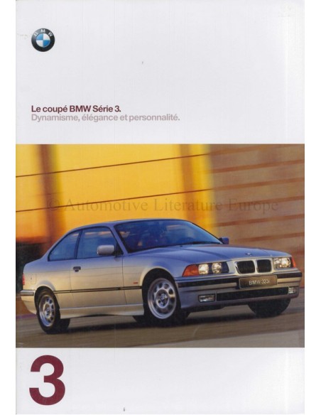 1997 BMW 3 SERIE BROCHURE FRANS