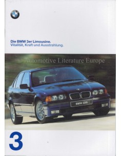 1997 BMW 3ER PROSPEKT DEUTSCH