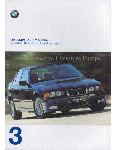 1997 BMW 3ER PROSPEKT DEUTSCH