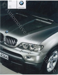 2003 BMW X5 BROCHURE DUITS