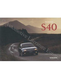 1997 VOLVO S40 INSTRUCTIEBOEKJE NEDERLANDS
