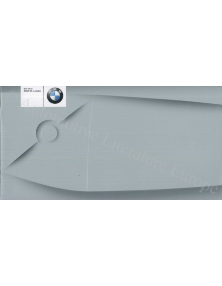 2002 BMW Z4 ROADSTER BROCHURE DUITS