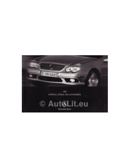 Mercedes Benz AMG Accessoires Brochure 2001 Frans
