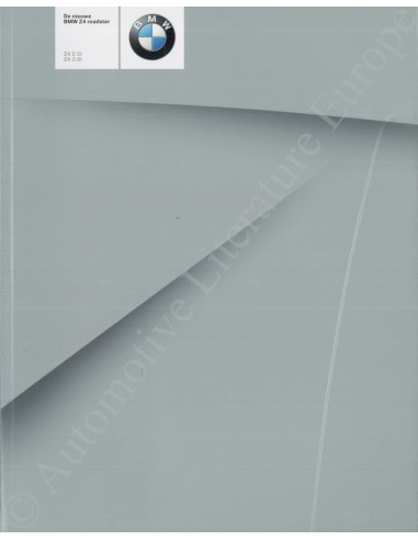 2003 BMW Z4 ROADSTER BROCHURE DUTCH