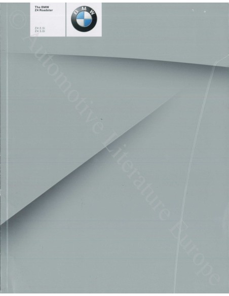 2003 BMW Z4 ROADSTER PROSPEKT NIEDERLÄNDISCH