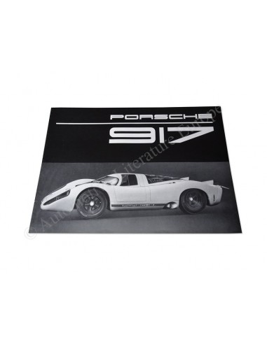 1969 PORSCHE 917 BROCHURE GERMAN / ENGLISH / FRENCH
