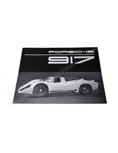 1969 PORSCHE 917 BROCHURE GERMAN / ENGLISH / FRENCH
