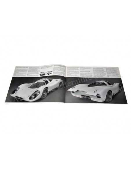 1969 PORSCHE 917 BROCHURE DUITS / ENGELS / FRANS
