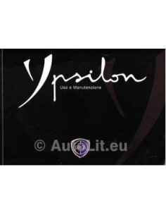 2007 LANCIA YPSILON INSTRUCTIEBOEK ITALIAANS