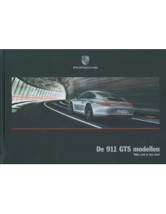 2016 PORSCHE 911 CARRERA TARGA 4 GTS HARDBACK BROCHURE DUTCH