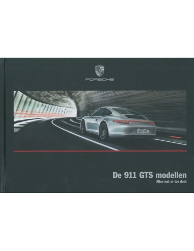 2016 PORSCHE 911 CARRERA TARGA 4 GTS HARDBACK BROCHURE DUTCH