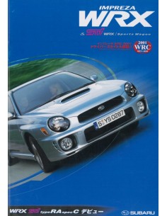 2002 SUBARU IMPREZA WRX & STI WRX / SPORTS WAGON BROCHURE ENGELS