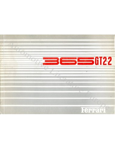 1969 FERRARI 365GT 2+2 ONDERDELENHANDBOEK 35/69