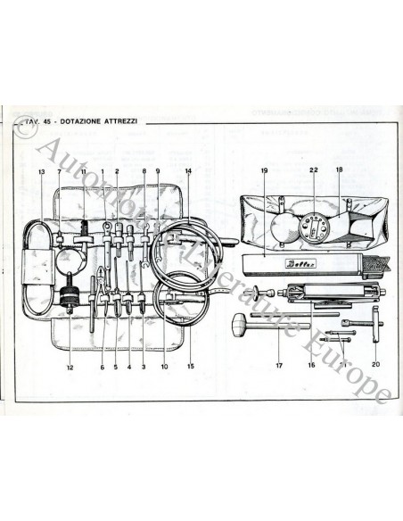 1969 FERRARI 365GT 2+2 ONDERDELENHANDBOEK 35/69