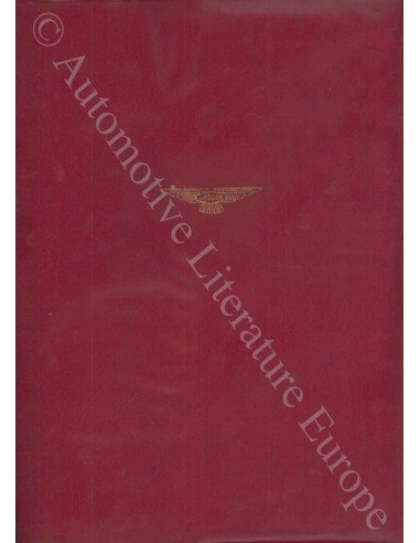 1962-1965 JAGUAR E TYPE BORDMAPPE