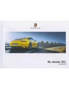 2016 PORSCHE 911 CARRERA HARDCOVER BROCHURE DUTCH