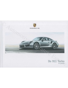 2014 PORSCHE 911 TURBO S HARDCOVER BROCHURE NEDERLANDS