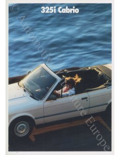 1987 3 SERIE SEDAN BROCHURE NEDERLANDS