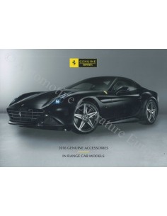 2016 FERRARI GENUINE ACCESSORIES BROCHURE ENGELS