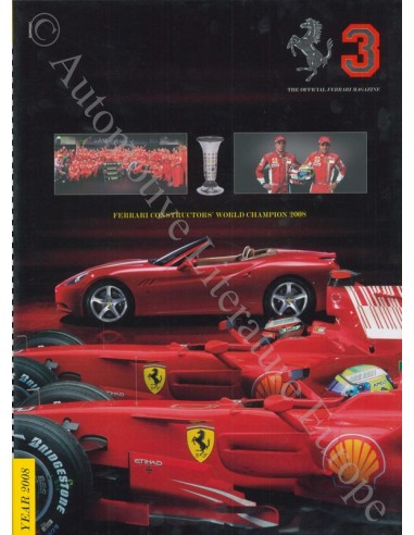 2008 THE OFFICIAL FERRARI MAGAZINE 3 ENGLISCH