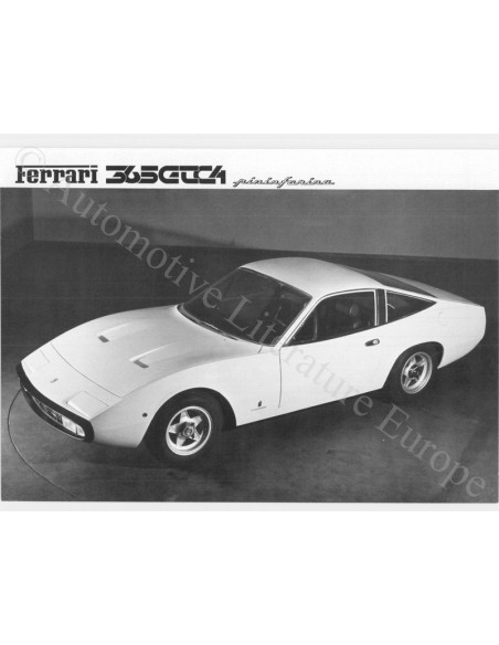 1971 FERRARI 365 GTC/4 PININFARINA PROSPEKT 50/71