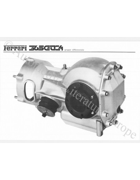 1971 FERRARI 365 GTC/4 PININFARINA PROSPEKT 50/71