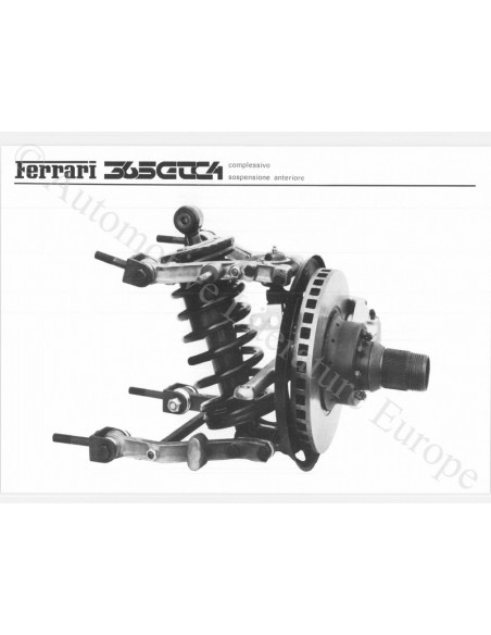 1971 FERRARI 365 GTC/4 PININFARINA PROSPEKT 50/71