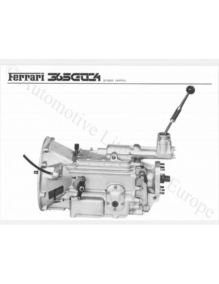 1971 FERRARI 365 GTC/4 PININFARINA PROSPEKT 50/71