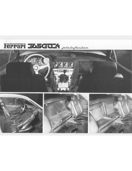 1971 FERRARI 365 GTC/4 PININFARINA PROSPEKT 50/71