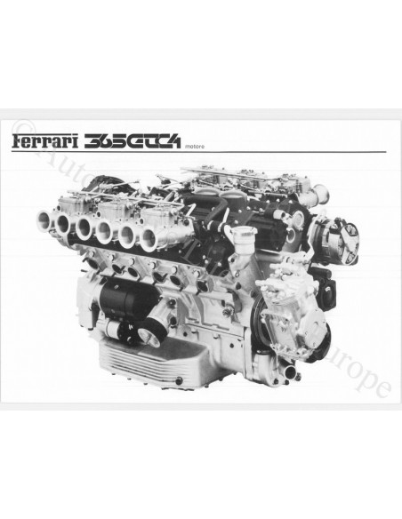 1971 FERRARI 365 GTC/4 PININFARINA PROSPEKT 50/71