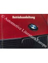 1989 BMW 3ER BETRIEBSANLEITUNG DEUTSCH