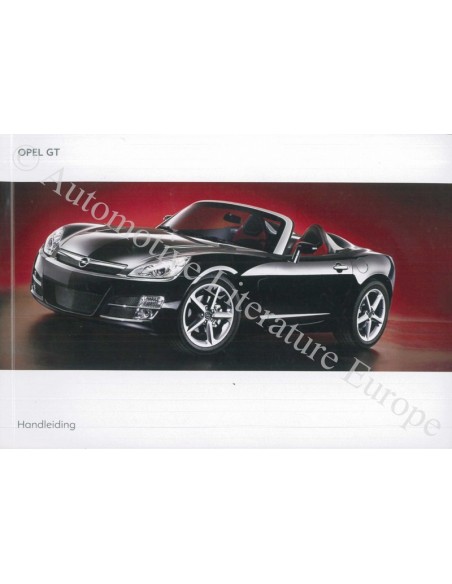 2007 OPEL GT BETRIEBSANLEITUNG NIEDERLÄNDISCH