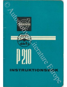 1957 VOLVO PV 444 INSTRUCTIEBOEKJE ZWEEDS