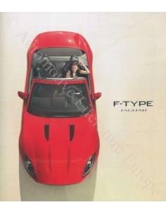2013 JAGUAR F TYPE MEDIA BROCHURE ENGELS